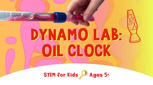 science kit for kids, oil clock