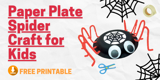 Paper Plate Spider Craft for Kids