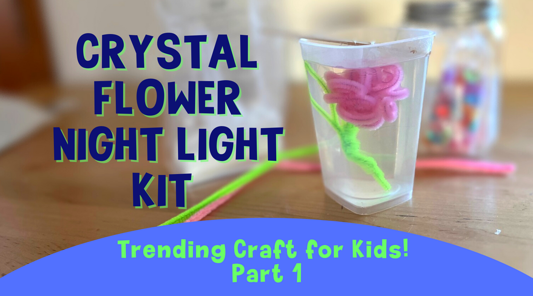 Crystal Flower Night Light Kit