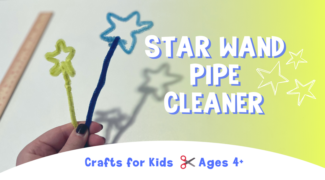 Pipe cleaner wand, Pipe cleaner crafts for kids, pipe cleaner crafts for 5 year olds, pipe cleaner easy craft ideas, pipe cleaner craft ideas for toddlers, 